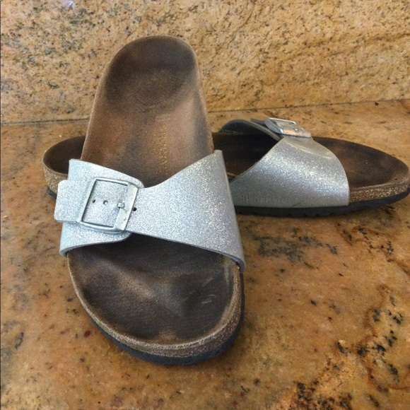 Birkenstock Madrid Silver Sparkle - Picture 2 of 11